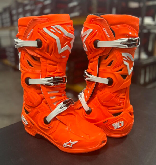 2026 Alpinestars Tech 10 Supervented Boots - Orange